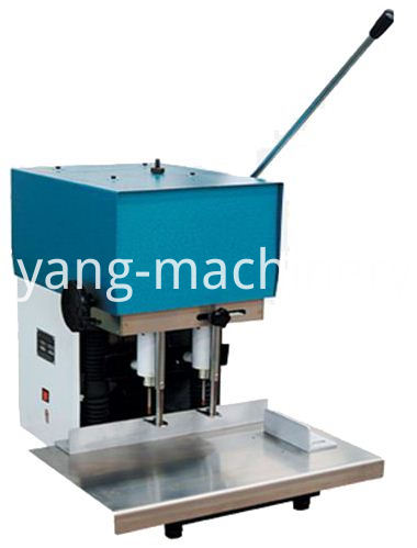 perforadora de doble cabezal double head drilling machine